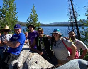 Group at the Lake